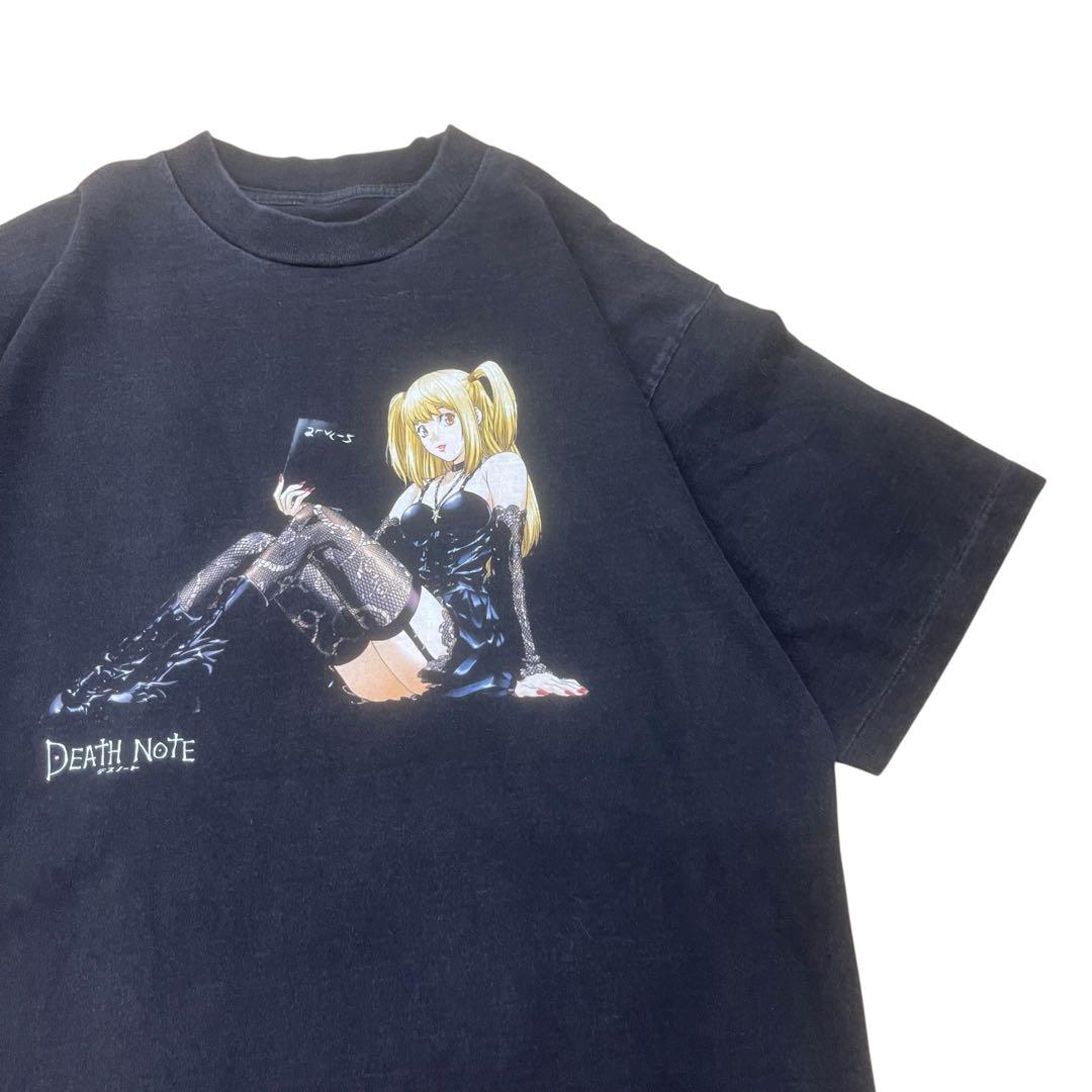 

[USED] Death Note Anime T-Shirt, Misa Amane, Black, Size L
