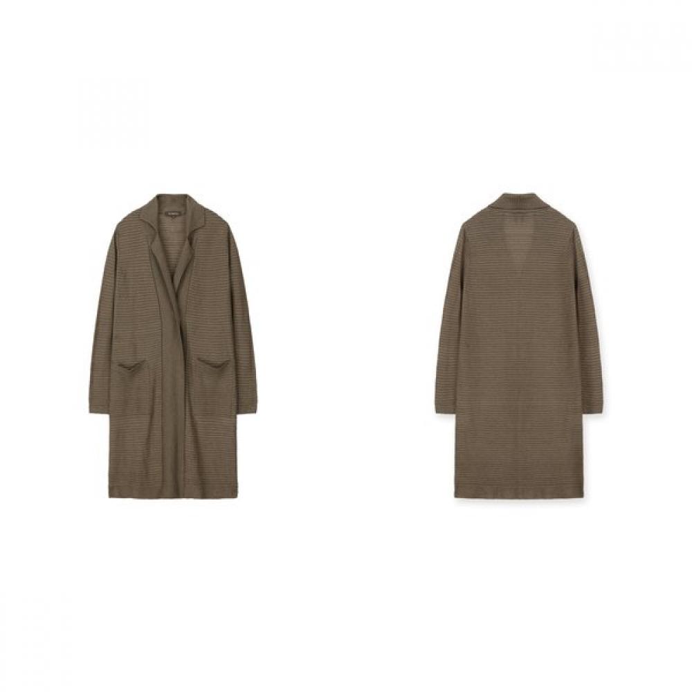 FURINA Italian Linen Long Cardigan Coat