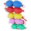 5Pcs Maracas Eggs ABS Iron Sand Nylon Rope National Characteristics Professional Percussion