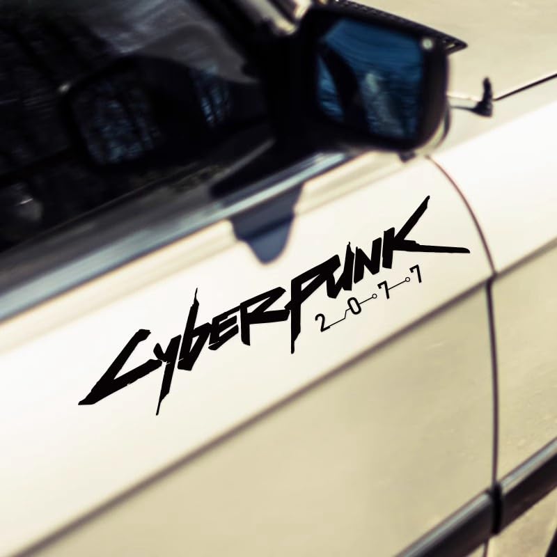 

Светоотражающая ПВХ наклейка на автомобиль Cyberpunk 2077, пользовательская наклейка | Выбор нескольких цветов: черный/белый/красный/желтый | Для 30cm