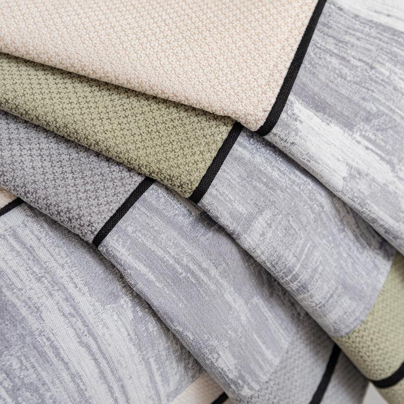 Solid Color Sofa Seat Cushion Chenille High-Grade NonSlip Mat Anti-Wrinkle Solid Wood Four Seasons Universal Splicing Sofa Cover