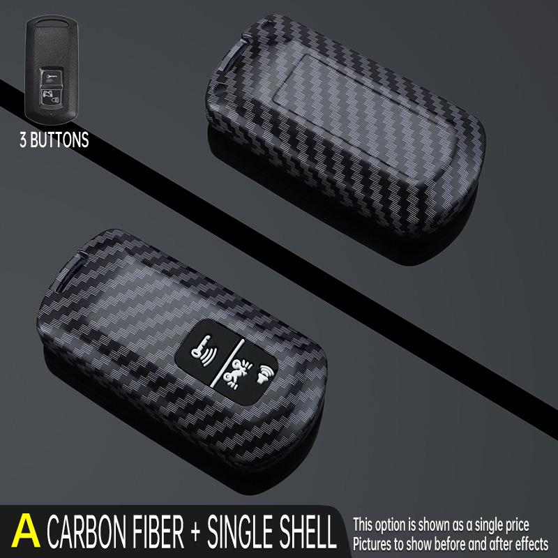 

Carbon Fibre Key Case Cover Keychain For Honda Pcx 125 Forza 125 300 350 750 ADV Xadv Super Cup SH150i SH300 Sh125 XAV Xlov SH
