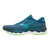 Mizuno Wave Sky 5 Peacock Gecko Green Men Sneakers Blue Peacock-Blue J1GC210226