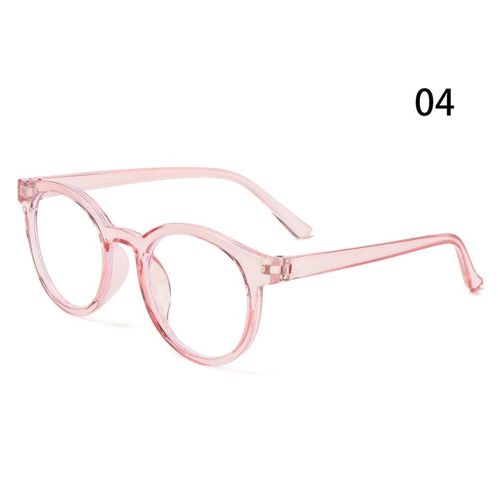 Portable Glasses Protection Online Classes Anti-blue Light Round Eyeglasses Kids Glasses Ultra Light Frame