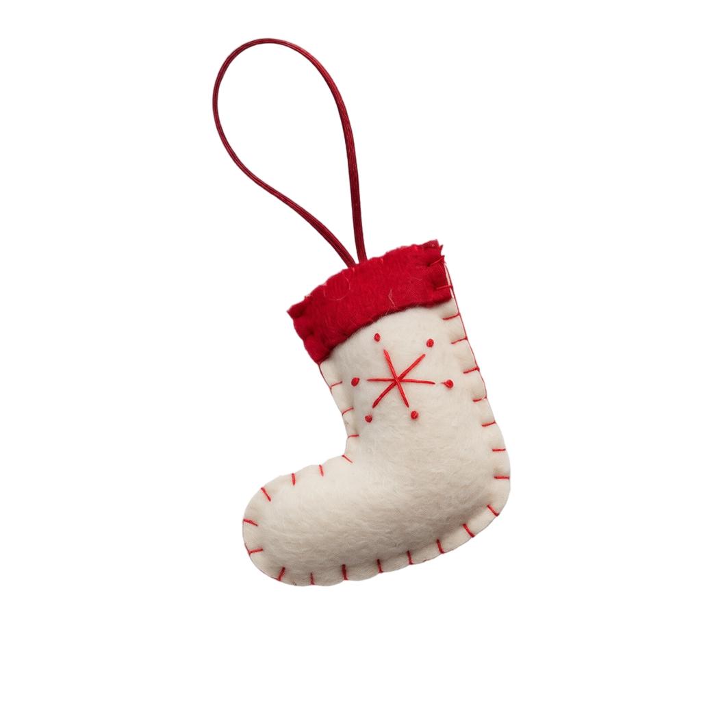Christmas Hanging Ornament, Christmas Stocking Decoration for Holiday Tree and Home Decor
