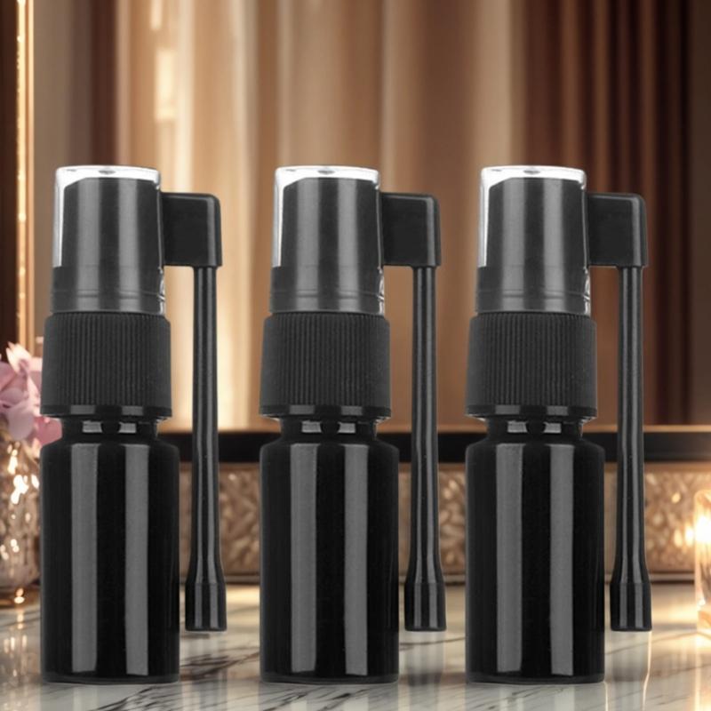 3Pcs Black Light Proof Sprays Bottles 10-100ml Leakproof Travel Dispenser for Outdoor Activities and Daily Commute