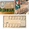 Graduation Keepsakes Personalizing Wooden School Years Picture Frame Pre-K to 12 for Kids Students Photo Display Frame