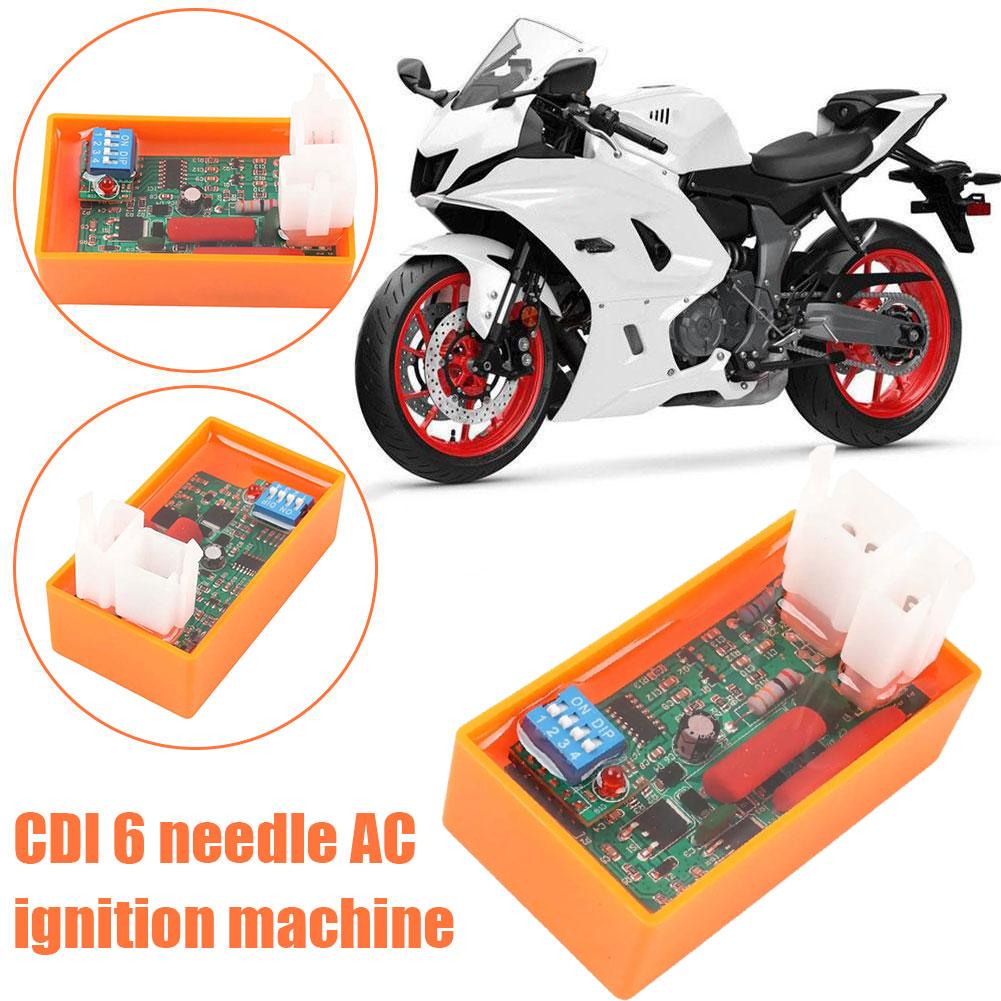 Programmable CDI For Motorcycle Lgnition 6 Pin AC CDI Racing Box DIP Switch Speed For CG125 CG150 150CC FT CG 150 CGL WY ML Z0K2