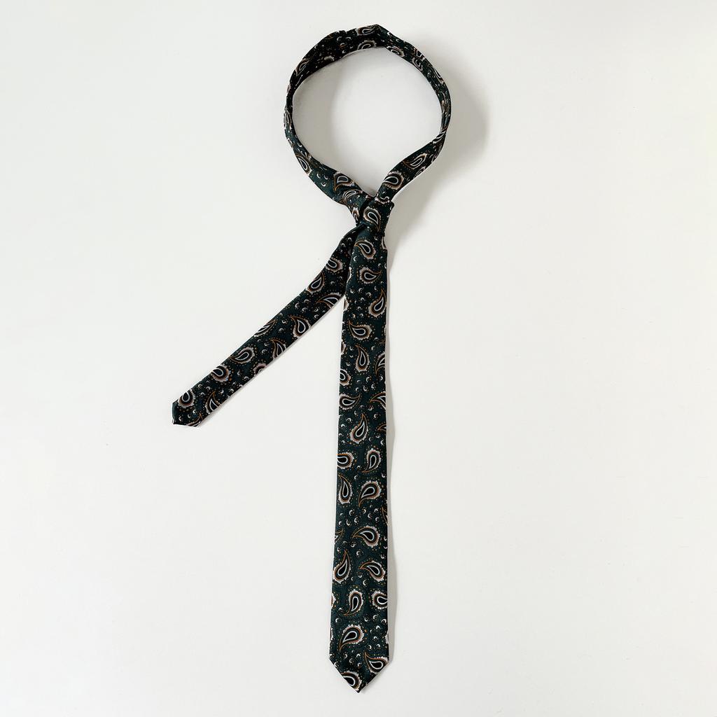 Wholesale British Gentleman Paisley Vintage Hand Hit Best Man Work Tie Party Luxury