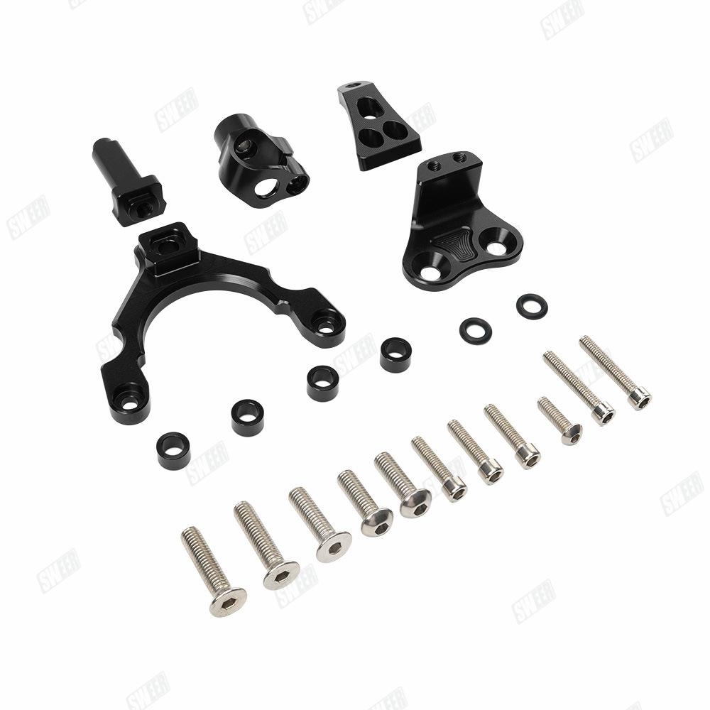 Motorcycle Steering Stabilize Damper Bracket For Kawasaki Z900 2017-2025 Mounting Kit Motorcycle Accessories CNC