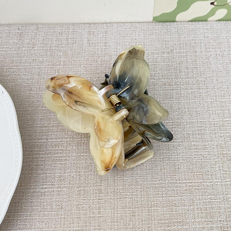 

Fashion Women Acetate Stitching Wooden Hairpin Set Drop-Shaped Rectangular Geometric Hair Clip Girl Barrette Styling Accessories