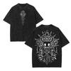 Hollow Knight Tričko Dvojstranné Herné Tričko Včela Tričko Nikdy sa nevzdávaj Nádej Vypraté Tričko Oversized tričko Streetwear