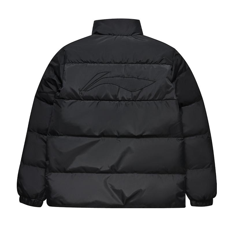 LiNing Sports Lifestyle Series Logo Zipper Down Jacket Unisex Outerwear YYMT081-3