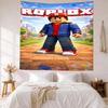 Roblox Wall Decor Tapestry Art For Pet Memorial Birthdaywedding Party Backdrop Family Gift