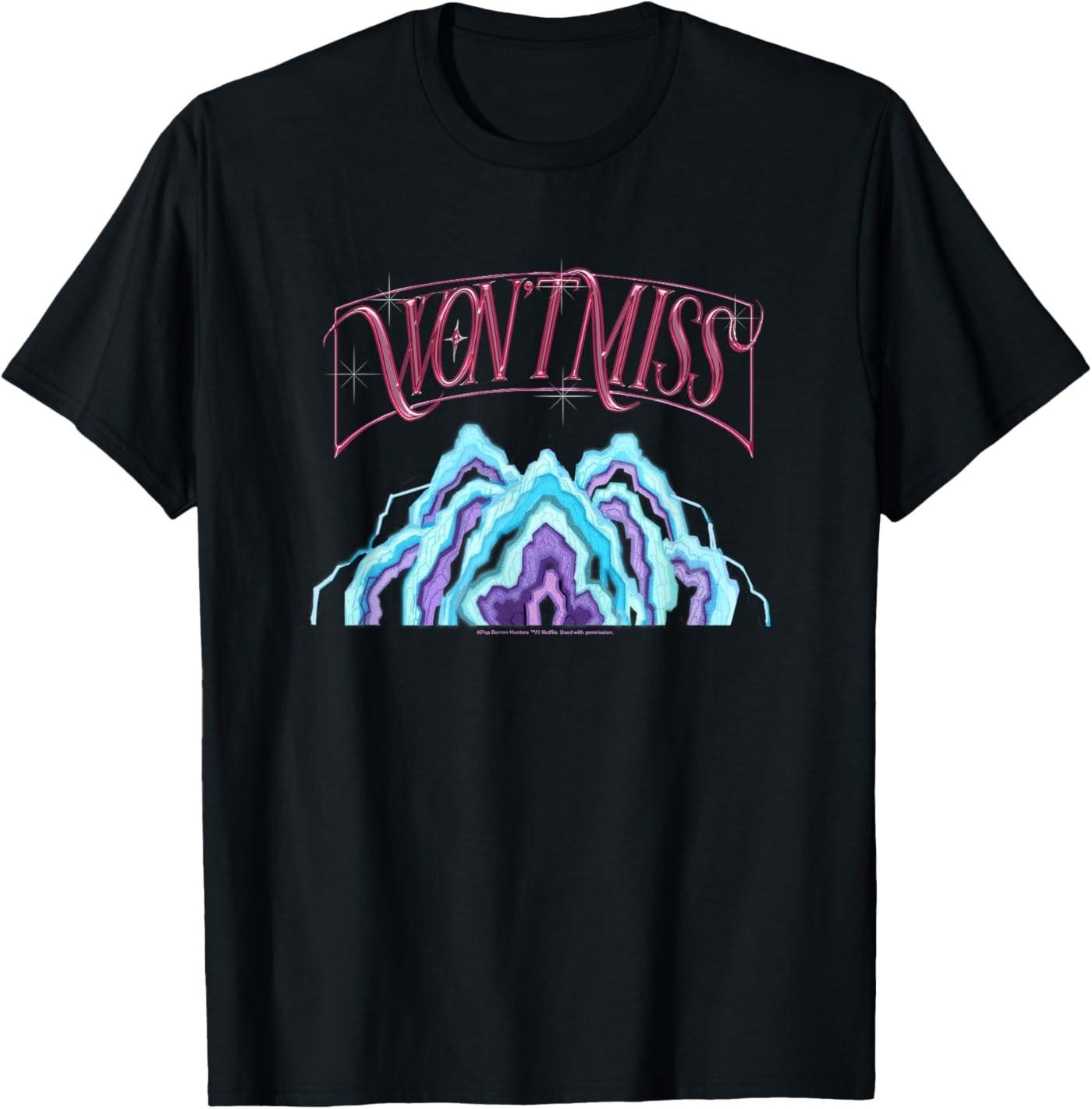 Kpop Demon Hunters Mira s Outfit Cosplay T-Shirt XXXXL