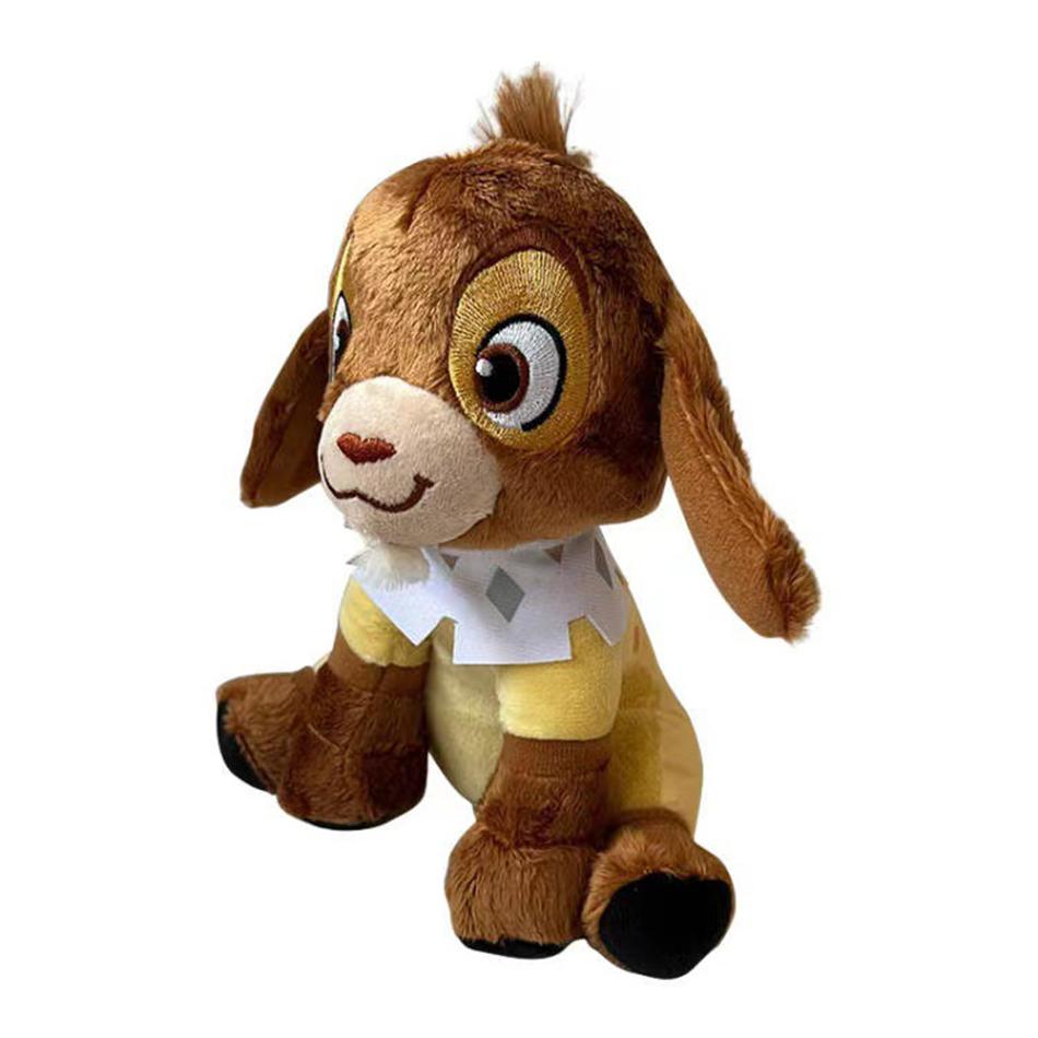 Disney Wish Asha Plush Doll Cute Valentino Anime Doll Kawaii Princess Asha Statue Yellow Star Figure Children Toys Birthday Gift