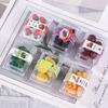 Clear Box Dollhouse Vegetable Model Simulated Design Simulated Food Dolls House Accessories  Gift