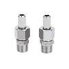 Stainless Steel Butt-Weld Terminal Adapter for Pressure Gauge, M20x1.5