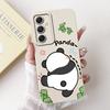 For Samsung Galaxy S23 FE Case S23 Plus Cute Panda Cartoon Cover Soft TPU Phone Case For Samsung S23 Ultra S 23 S23+ Fundas Capa