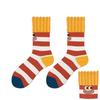 Pommes-Socken für Mädchen im Winter, lustige und niedliche Cartoon-Graffiti-Socken