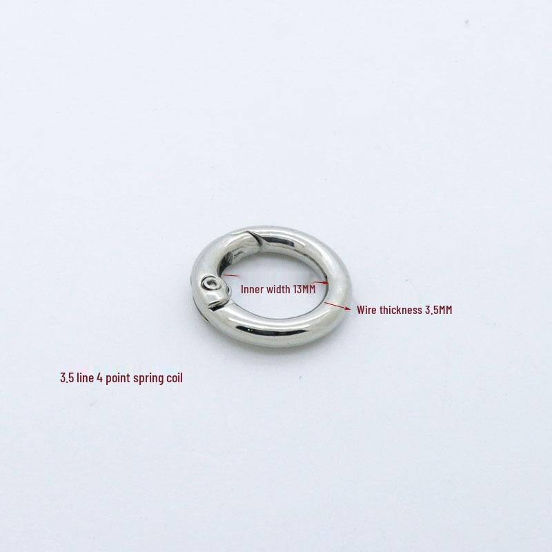 Metal Spring Ring Pendant Keychain Repair Hardware
