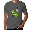 In Ribbit Time T-Shirt Atmungsaktives Leichtes Sommeroberteil