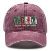 Algeria Flag Printed Snapback Baseball Cap Adjustable Sun Hat All Season Slouchy Trendy Sports Hat For Unisex Women Outdoor Cycling