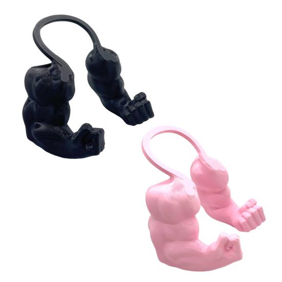 2Pcs Cat Muscle Arm Costume 3D Printed Cat Neck Arm with Muscle Superhero Cosplay Costume Accessory for Parties Photos Entertainment