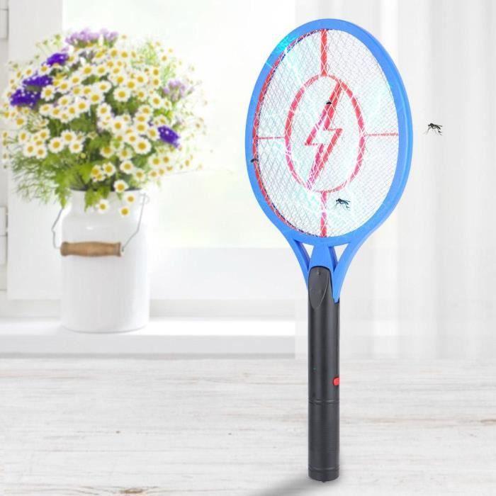 Insectos raqueta insectos antimosquitos mosca eléctrica (bleu)-BOE