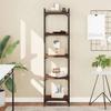 VidaXL Bibliothèque 5 niveaux chêne marron 40x30x154cm bois ingénierie 837641