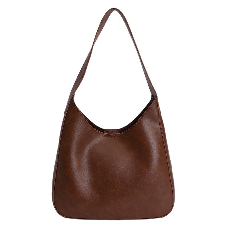 Fashionable Multi-Color Ladies Shoulder Bag Simple Casual Mother-Child Handbag Multi-Functional Women s Bag коричневый