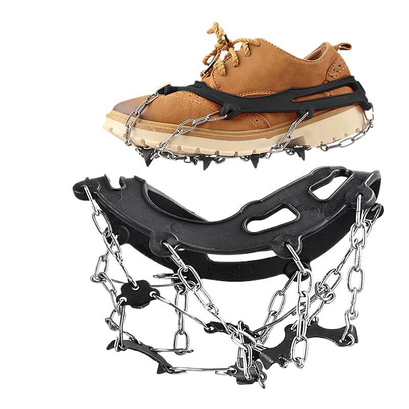Outdoor Stainless Steel Non-slip Crampons for Snow and Mud