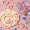 36-Piece Children's DIY Bead Set: Educational Craft Kit for Stringing Bracelets & Necklaces