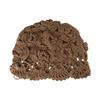 Minority Unique Crochet Toe Cap Matching Kerchief Hat Fashion Design Women Hat Korean Style Hat Woolen Weave Hand-Knitted Hat