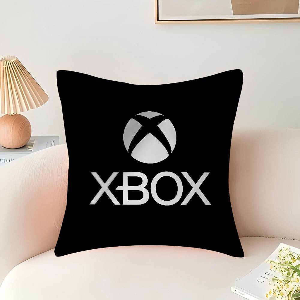 Xbox LOGO Pillow Cover for Bedroom Room and Living Room Sofa Decorative Cushion Cover