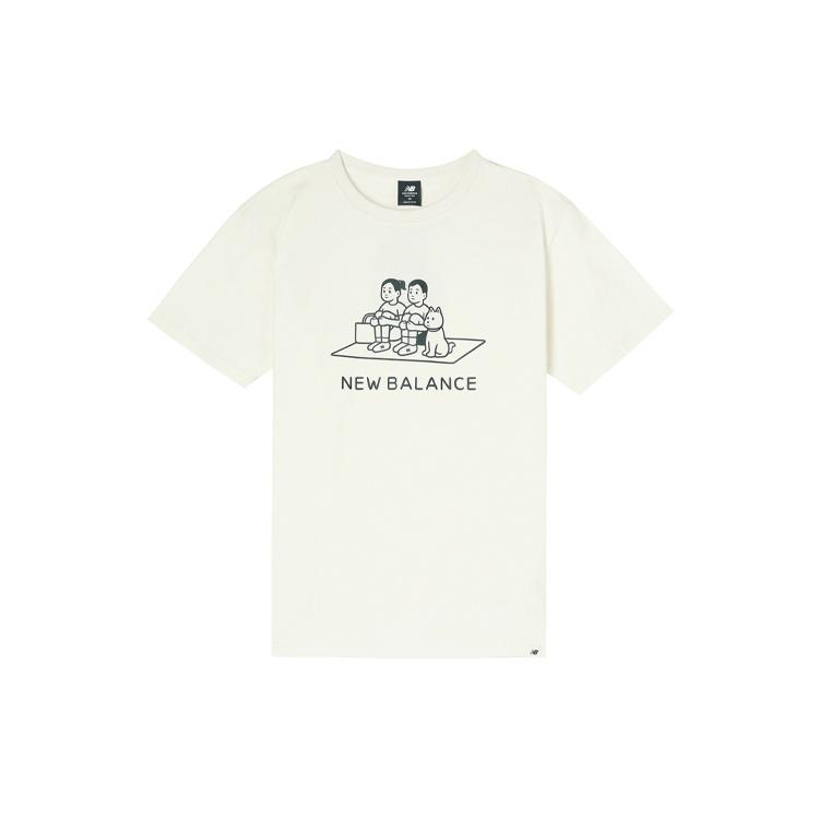 New Balance x Noritake Unisex Sports Tee White AMT12349-RSI XL