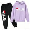 2025 Frühling und Herbst Kinder Jungen und Mädchen Lässiges Sportoberteil + Hose 2-teiliges Mädchen-Anzug 3-14 Jahre Outdoor Jogginganzug