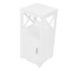 Bedside Table Nightstand Storage Cabinet Side Table Storage Shelf Unit for Bedroom Living Room Bathroom