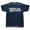 Summer Dungeon And Dragon Game Fans Men Women's T Shirt Outfits Vintage Tee Shirt T-Shirts 100% Cotton Printed Clothing