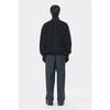 Customellow Black Turtle Neck Half Zip Sweater Black Cwwaw25903bkx