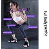 New Fitness Yoga Pilates Bar Cross Fitness Resistance Band Trainer Yoga Pull Up Bar Pull Rope Portable Home Gym Body Exercise