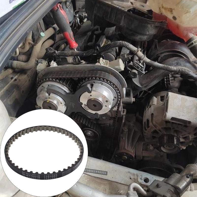 High Efficiency Rubber Oil Pump Belt with Reinforced Fibers for MK3 and Fiesta Offering High Temperature Resistance 1761082