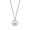 Vendome Sterling Silver Black Be the Light GS6N024850DZ [Official] [VA Aoyama] Necklace, 925, Diamond,
