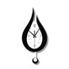 Moderne Tropfen-Wanduhr Kreative Acryl-Pendeluhr Büro Schlafzimmer Uhr Dekoration Haus Zeit Wohnen für Stummen Raum
