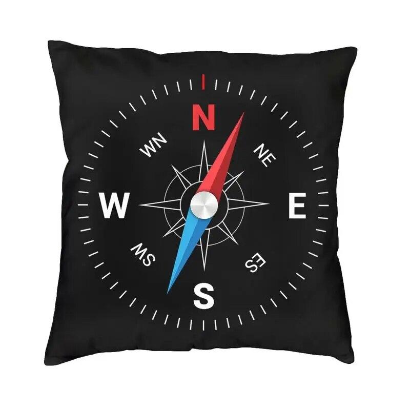 

Спальня Гостиная Автомобильная наволочка Домашний декор Цифровой компас Чехлы для подушек Пол 40x40cm