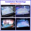 CCD Night Vision Backup Camera License Plate Camera Reverse Rear View Camera For BMW E63 E64 2004 2005 2006 2007 2008 2009 2010