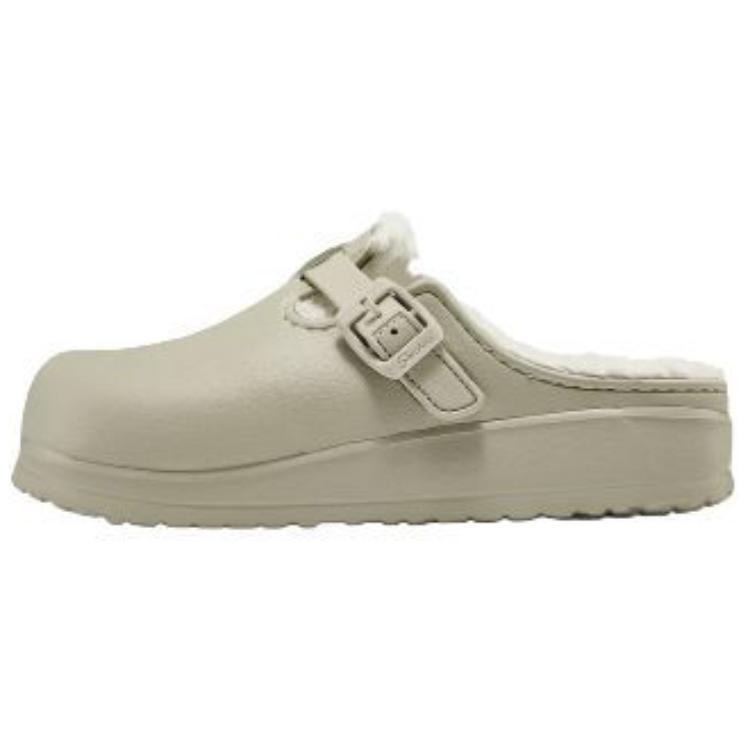 Skechers Foamies Comfortable Versatile Closed-Toe Slippers Women slippers Gray 111313-NAT 35