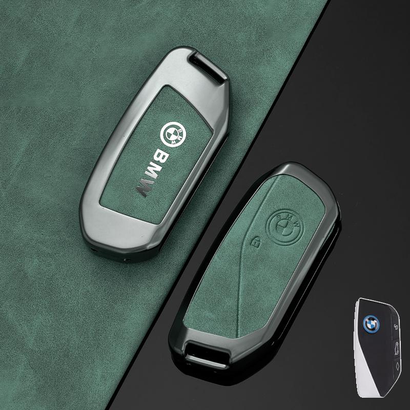 

Hot 2025 Zinc Alloy Car Key Case Cover Shell Fob For BMW Series 7 735i 740Li X7 X1 U11 2023 I7 G07 LCI XM 2023 Auto Protector Ac