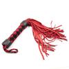 VaHppy Leather Whip SM BDSM Sex Games Toys Role Play 38CM 120G Tassel Tail Cowhide Braided Handle 7colors