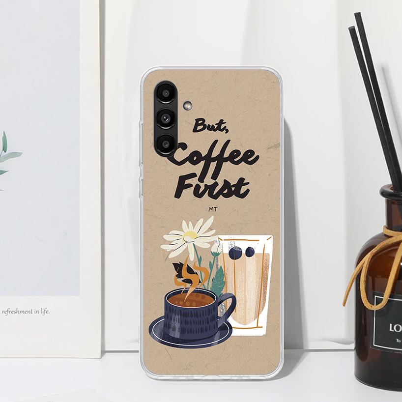 

Coffee Wine Cup Phone Case For Samsung Galaxy A15 A25 A35 A55 A14 A24 A34 A54 A13 A23 A33 A53 A12 A22 A32 A52 A05S A04S A03S Samsung A55